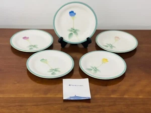 Vintage Asian Koransha 5pc Porcelain Plate Set with Original Box - Picture 1 of 7