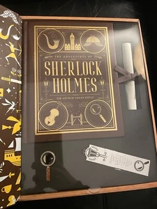 Sherlock Holmes Book Gift Set | Book, Scroll, Bookmark, & Pin | New In Box - Picture 1 of 7