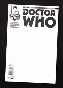 Doctor Who The 11th Doctor 1 2014 Blanko Cover Variante TITAN hat 2 Cover - Bild 1 von 3