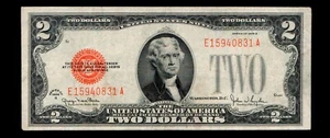 $2 1928-G United State Note Red Seal Free Shipping (H4) - Picture 1 of 2