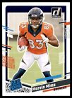 Marvin Mims 2023 Donruss Football Denver Broncos #327 Rated Rookie