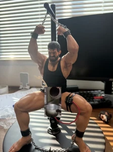 BEASTS Studio Graves the Outlaw Be Bound Male Resin Statue In Stock H28cm 2 Head - Picture 1 of 7