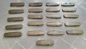 Vintage Paul Hall Folding Knives with Various Logos - Picture 1 of 4