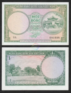 VIETNAM DEL SUR 1 Dong 1956 P-1 PRIMERA EMISIÓN SIN CIRCULAR - Imagen 1 de 1
