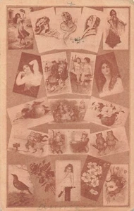 AK Mehransichtenbilder von Ansichtskarten 1910 DB - Bild 1 von 2