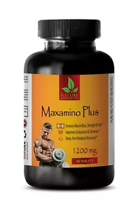 Muskelwachstumspillen - MAXAMINO PLUS 1200 - Mehr Muskelwachstum 1B - Bild 1 von 12