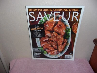 SAVEUR  MAGAZINE." FOOD & COOKING FROM AROUND THE WORLD"  DECEMBER,  2013 - Image 1 of 4