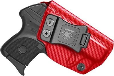 Amberide IWB KYDEX Holster Fit Ruger LCP 380 Auto Conceal Carry Inside Waistband - Image 1 of 4