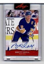 2022 Leaf Pro Set Sports #PSA-BH3 Brett Hull AUTO Autograph Hockey Trading Card
