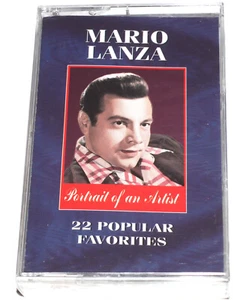 Mario Lanza - 22 Popular Favorites (Cassette Tape 1995) NEW SEALED - Picture 1 of 4