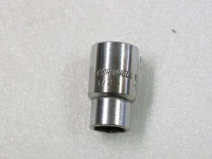 Cornwell Tools USA 1/2" Drive 1/2" Shallow 6 Pt Chrome Socket T-3216 - Picture 1 of 4