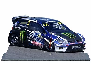 MODEL CARS, KRISTOFFERSSON, Rallycross Barcelona 2017, POLO GTI with Clock 01 - Picture 1 of 1