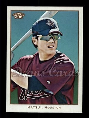 2009 Topps 206 #85 Kazuo Matsui Astros 8 - NM/MT - Image 1 of 1