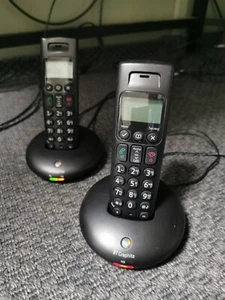 BT Graphite 2100 Twin Digital Cordless Telephone - Black - Picture 1 of 14