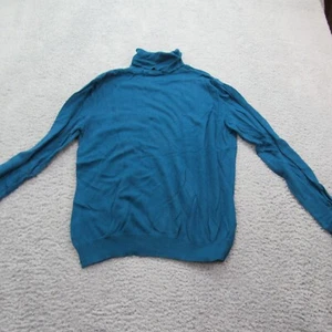 Worthington Women's Blue Turtleneck  LG - Picture 1 of 7