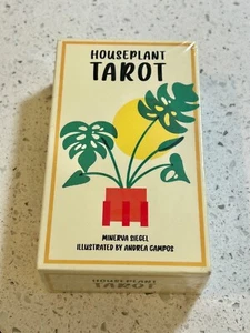 Houseplant Tarot : 78-Card Deck of Adorable Plants & Succulents - Factory Sealed - Picture 1 of 4