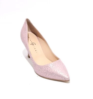 Zapatos de salón Gibellieri 3367wr de cuero estampado lila puntiagudo clásico 39 / EE. UU. 9 Foto 1 de 4