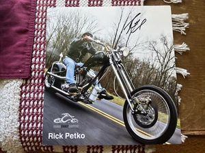 Rick Petke Ride Poster signiert Orange County Choppers & American Choppers Episode - Bild 1 von 6