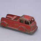 Old 50'S Vintage Tootsietoy Red Fire Truck Tootsie Toy