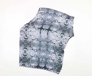 NEXT Womens Grey Viscose BlendBlouse Size 8 One Shoulder - Picture 1 of 12