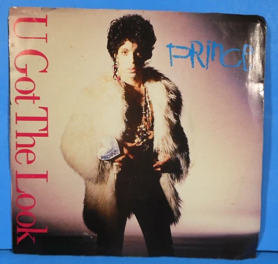 PRINCE U GOT THE LOOK ~ HOUSEQUAKE 7" 45RPM 1987 GREAT CONDITION! VG+/VG+!!A - Image 1 of 4