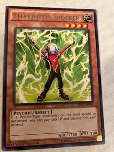 Telekinetic shocker 1st edition ultra rare yu-gi-oh card see scan - Picture 1 of 2