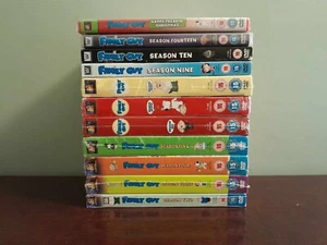 BRAND NEW SEALED Family Guy DVD Bundle Job Lot Season 2-10 (and 14) - Picture 1 of 24