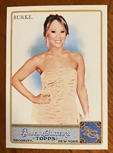 2011 Topps Allen Ginter Cheryl Burke #242 DWTS - Bild 1 von 2