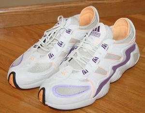 Sneakers Adidas Equipment Torsion scarpe da uomo taglia 11 bianco viola arancione 2019 - Foto 1 di 6