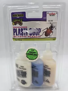 Set 3 pezzi ToyMax Creepy Crawlers Plasti Goop 1993 vintage - Foto 1 di 7