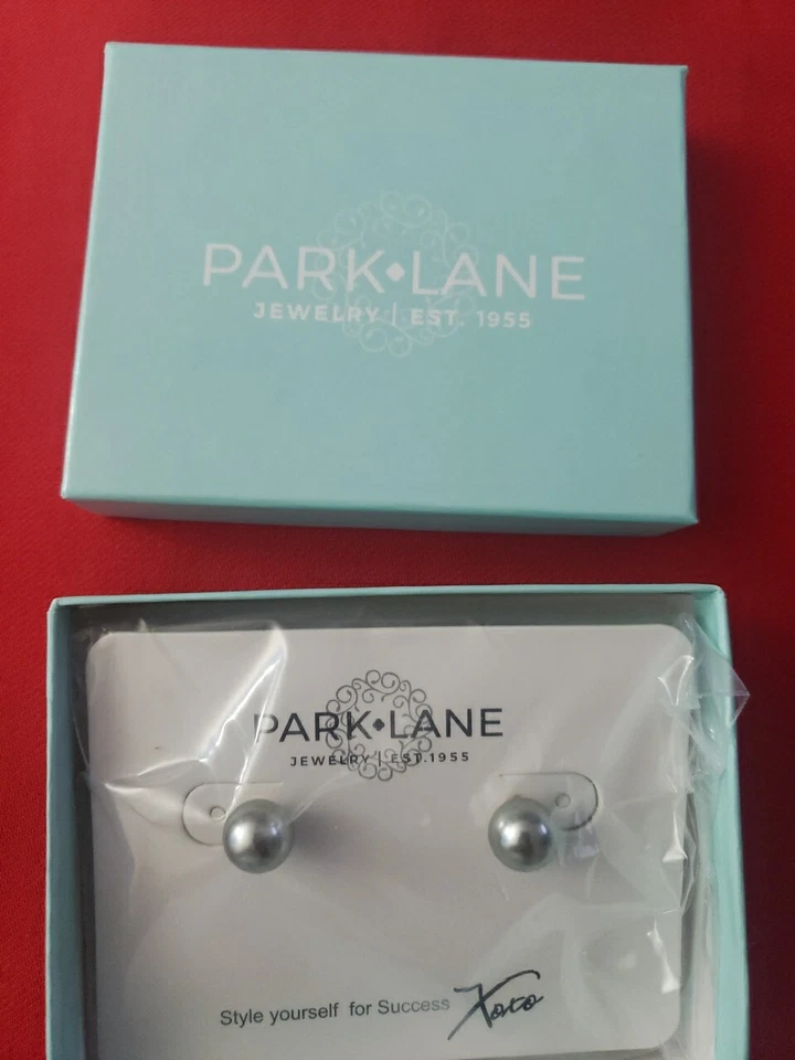 时尚珠宝公园 LANE - 达林耳环 灰色 — 第 1/1 张图片