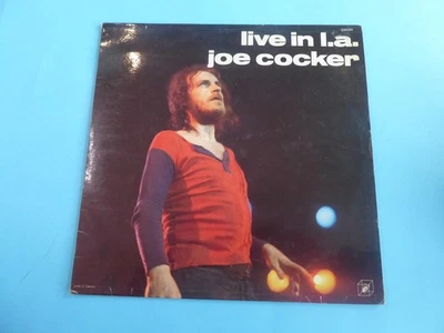 disque 33 tours joe cocker -  live in l.a 33t Vinyl LP record  vintage edition - Photo 1/4