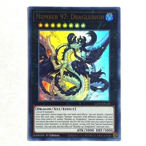 Number 97: Draglubion NM 1st Edition Ultra Rare GFP2-EN145 Yu-Gi-Oh! See Photos - Picture 1 of 3