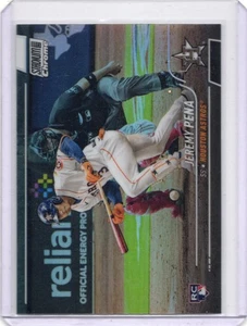2022 Topps Stadium Club Chrome - Updates Jeremy Pena #329 Refractor (RC) Astros - Picture 1 of 2