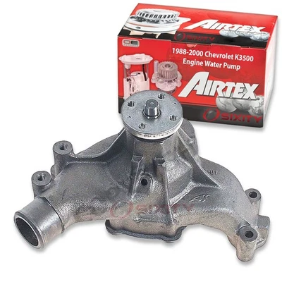 Bomba de agua del motor Airtex para Chevrolet K3500 1988-2000 7,4 L V8 refrigerante hr Foto 1 de 4