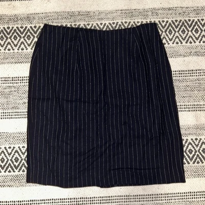 Hugo Buscati Collection Women’s A-line Pinstripe VTG Skirt Size 10 - Image 1 of 3