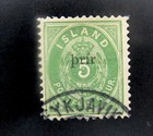 nystamps Iceland Stamp # 33A Used $750 G14y2496