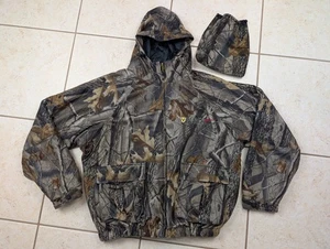 Scent Blocker Plus Ultra Lite Jacket Men's Size XL Mossy Oak Break Up Camo Hood - Picture 1 of 13