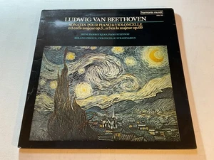 PAMBOUKIAN/PIDDOUX Beethoven Sonates Mint 1970s France Harmonia Mundi LP - Picture 1 of 2