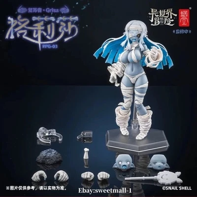 Modellino Snail Shell 1/12 RPG-03 RPG03 Grisa Mobile Suit ragazza PVC con bonus - Immagine 1 di 4