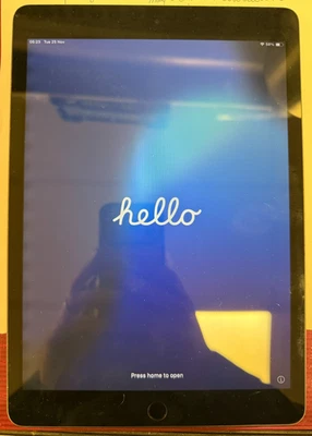 2021 Apple iPad 9th Gen A2604 Space Grey 256GB Wifi 4G Cellular - Grade B (2) - Image 1 of 3