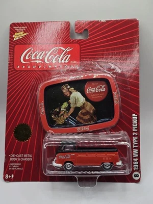 Johnny Lightning Coca-Cola литой 1964 VW тип 2 пикап с мини лоток новый - Изображение 1 из 2