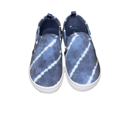 Zapatillas sin cordones Carter’s Boys Damon azul denim talla 8 niño pequeño Foto 1 de 4