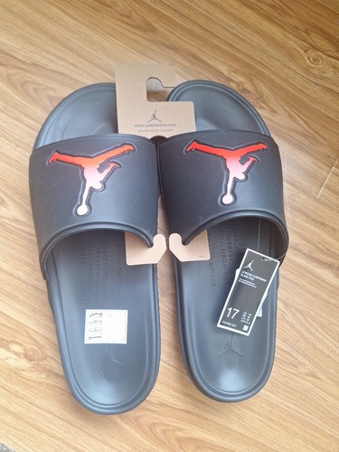 UK 16 EUR 51 5 US 17 ~ Jordan Jumpman PSG diapositive da uomo ~ infradito FQ7962 001