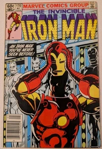 Invincible Iron Man #170 (1983) VF 8.0 1st App Of James Rhodes As Iron Man Key - Picture 1 of 4