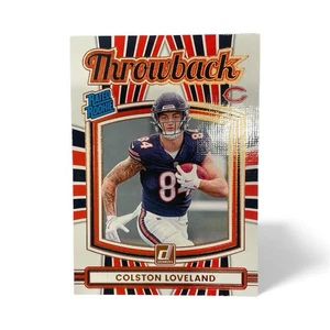 Donruss-Colston Loveland 2025 clasificación #8 novato retroceso (RC) Chicago Bears - Imagen 1 de 2