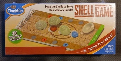ThinkFun Shell Game - Single Person Memory Puzzle Game - Image 1 of 4