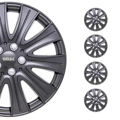 16" Hub Caps for Ford Transit 150 250 350 2015-2025 Metal Silver 4x Wheel Covers - Image 1 of 4