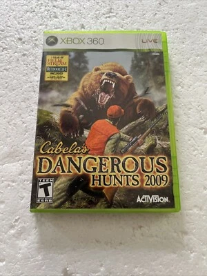 Cabela's Dangerous Hunts 2009 (Microsoft Xbox 360, 2008) - Image 1 of 4