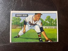 1951 Bowman Set-Break #171 Buddy Kerr EX +/-